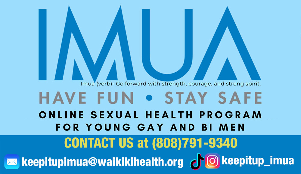Imua Sexual Health Program For Ymsm Hawaii Lgbt Legacy Foundation 