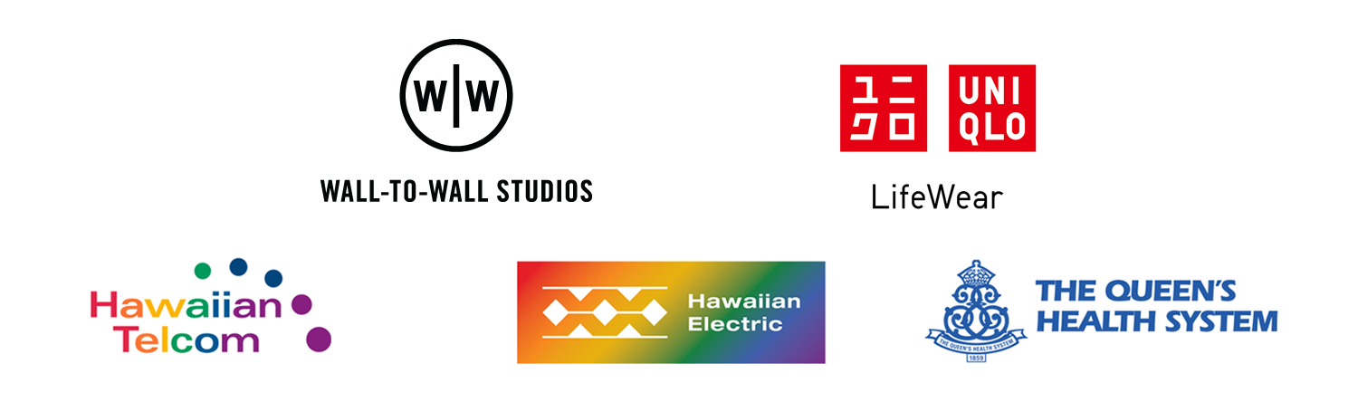 Honolulu Pride 2023 Gold Sponsors